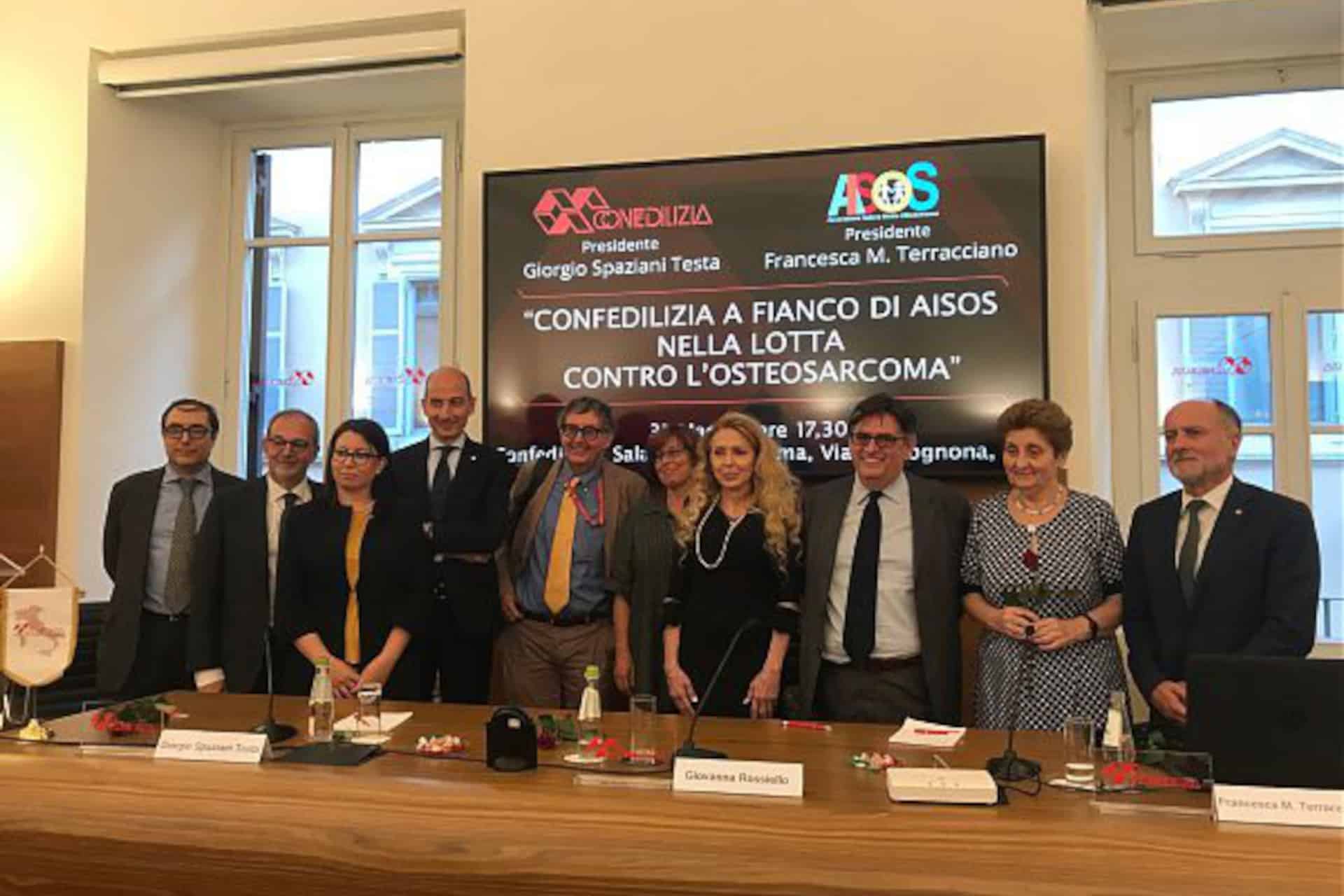Confedilizia al fianco di AISOS nella lotta all’osteosarcoma