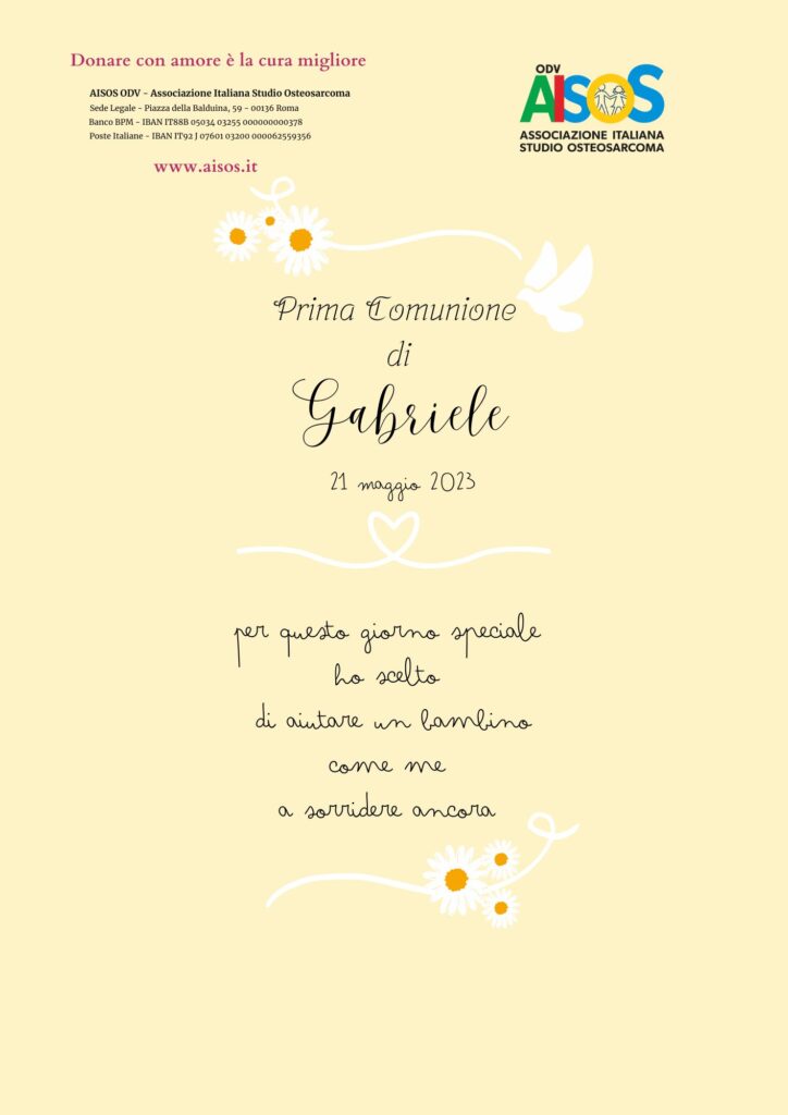 COM3 COMUNIONE 3 MARGHERITE